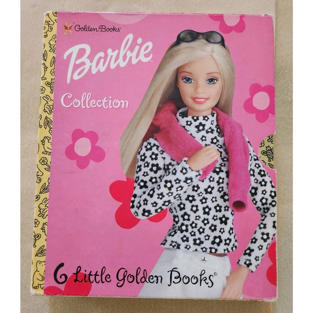 Vintage Set Of Barbie Golden Books, 2000